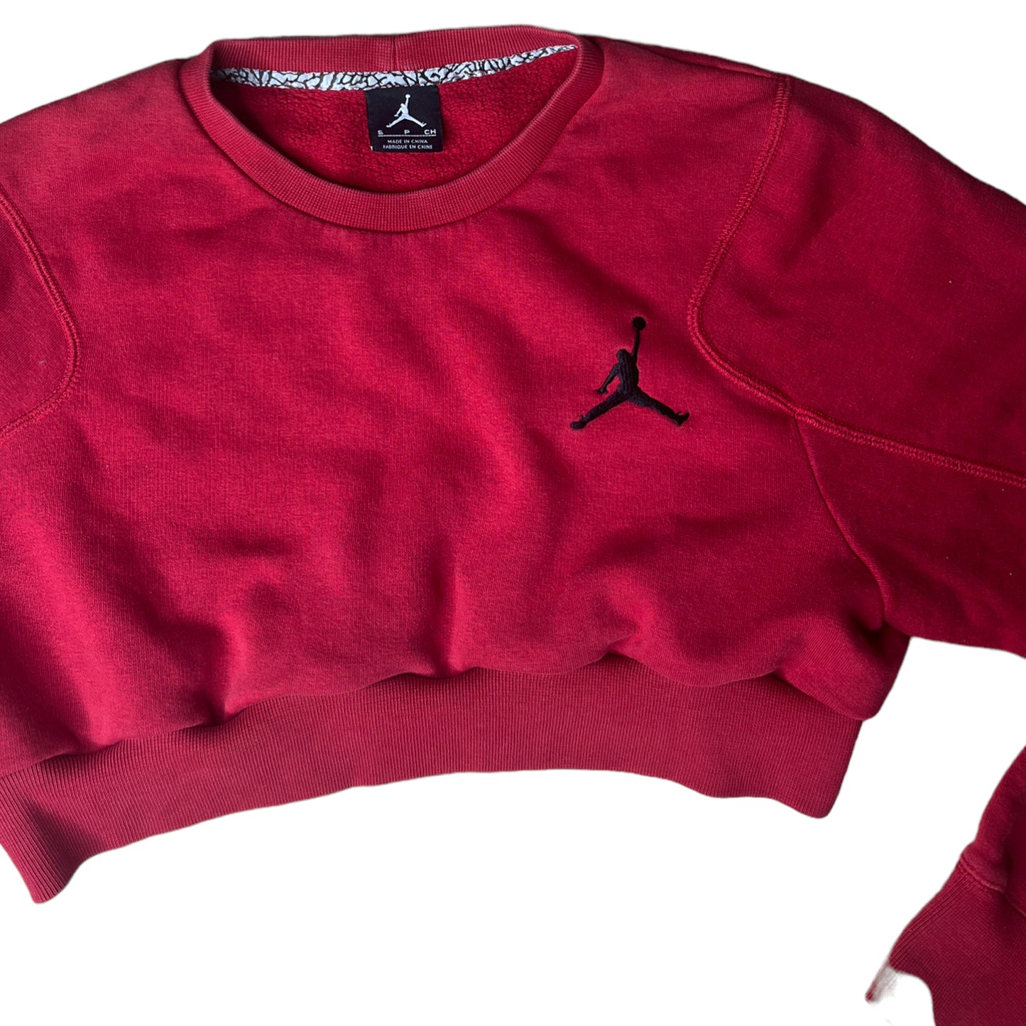 Jordan’s Reworked Crop Crewneck Sweatshirt