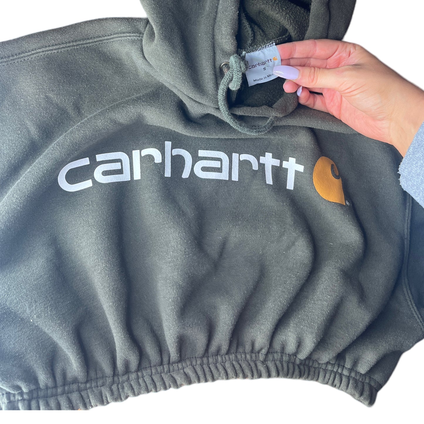 Carhartt Reworked Crop Hoodie