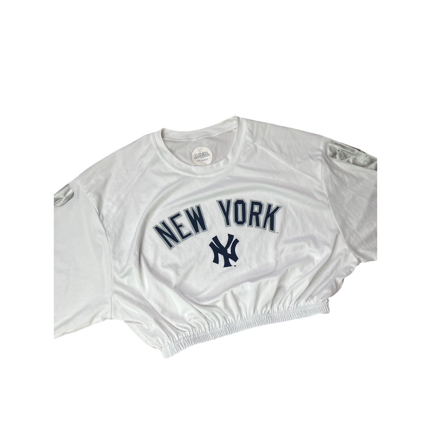 New York Yankees Reworked Crop Top