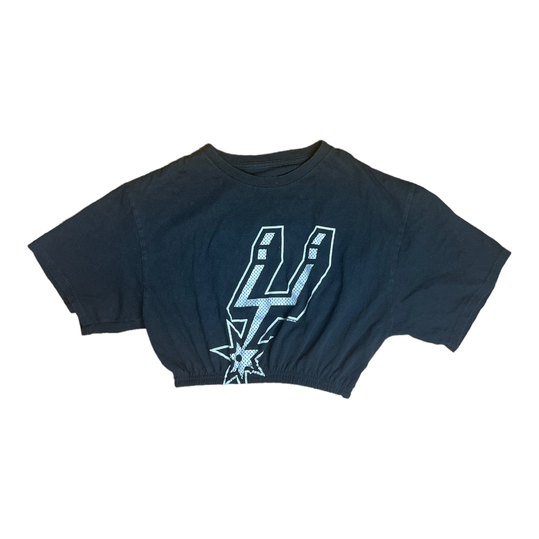 San Antonio Spurs Reworked Crop Top