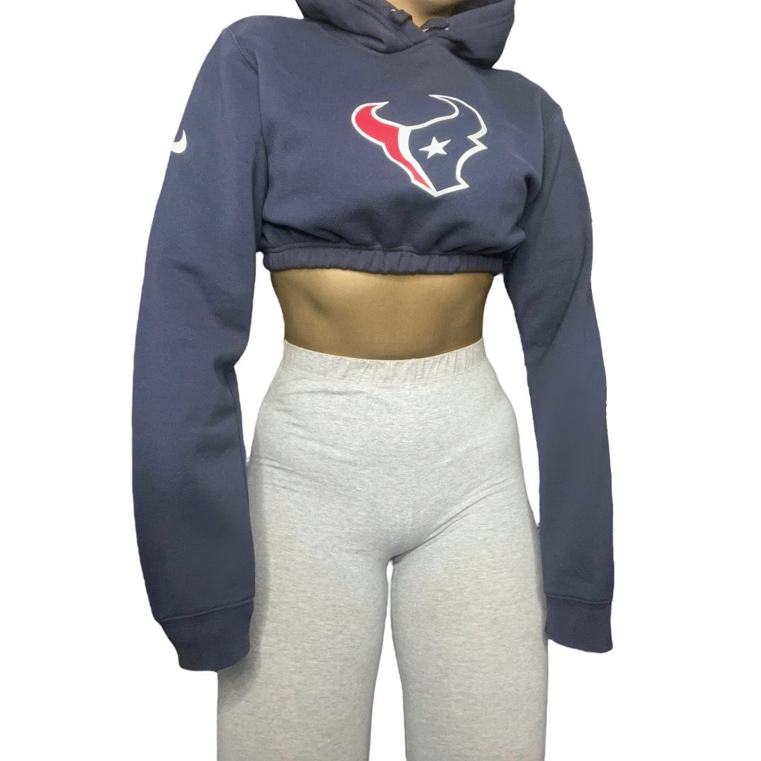 Houston Texans x Nike Reworked Crop Hoodie