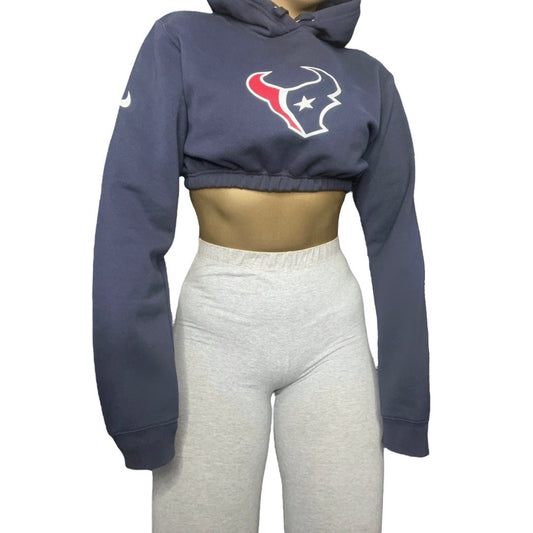 Houston Texans x Nike Reworked Crop Hoodie