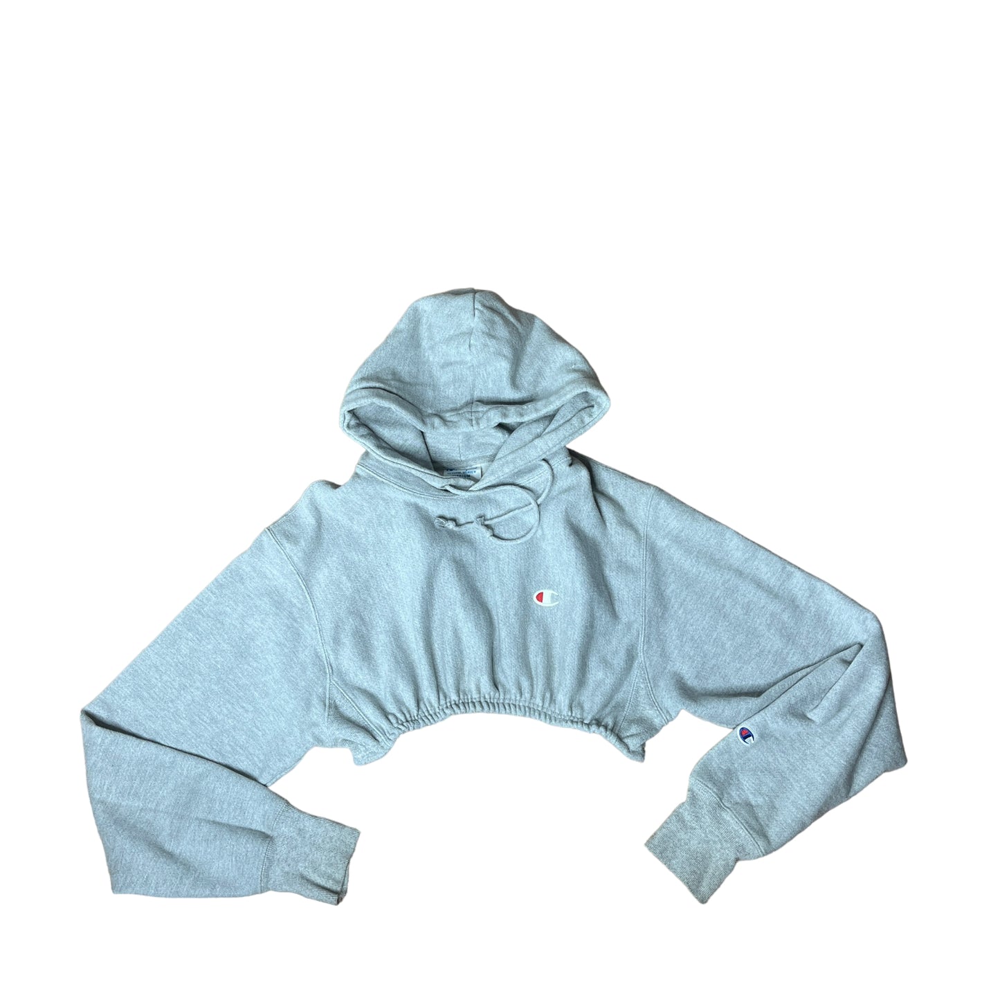 Champion Reverse Weave Reworked Crop Hoodie Sweatshirt