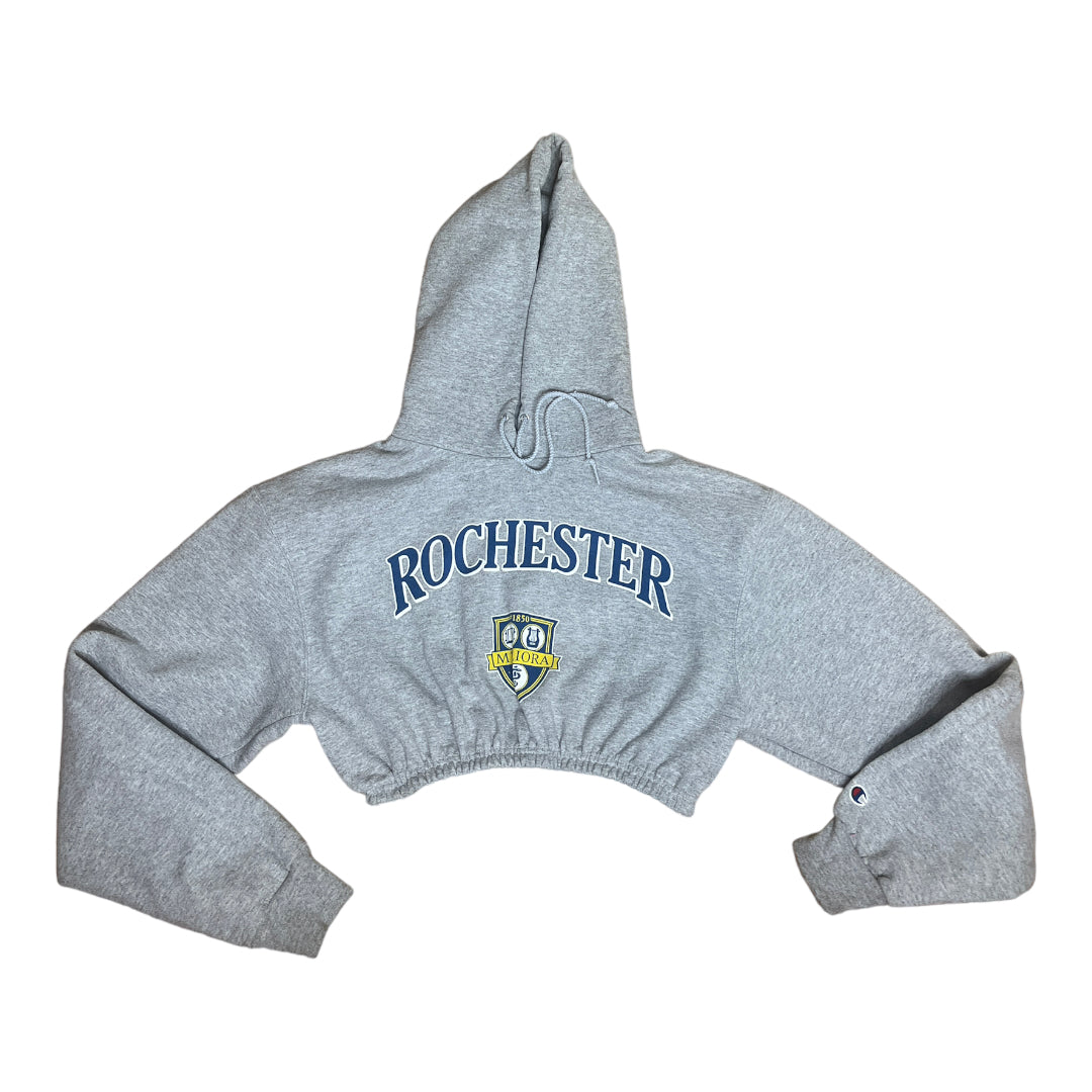 University of Rochester Reworked Crop Hoodie