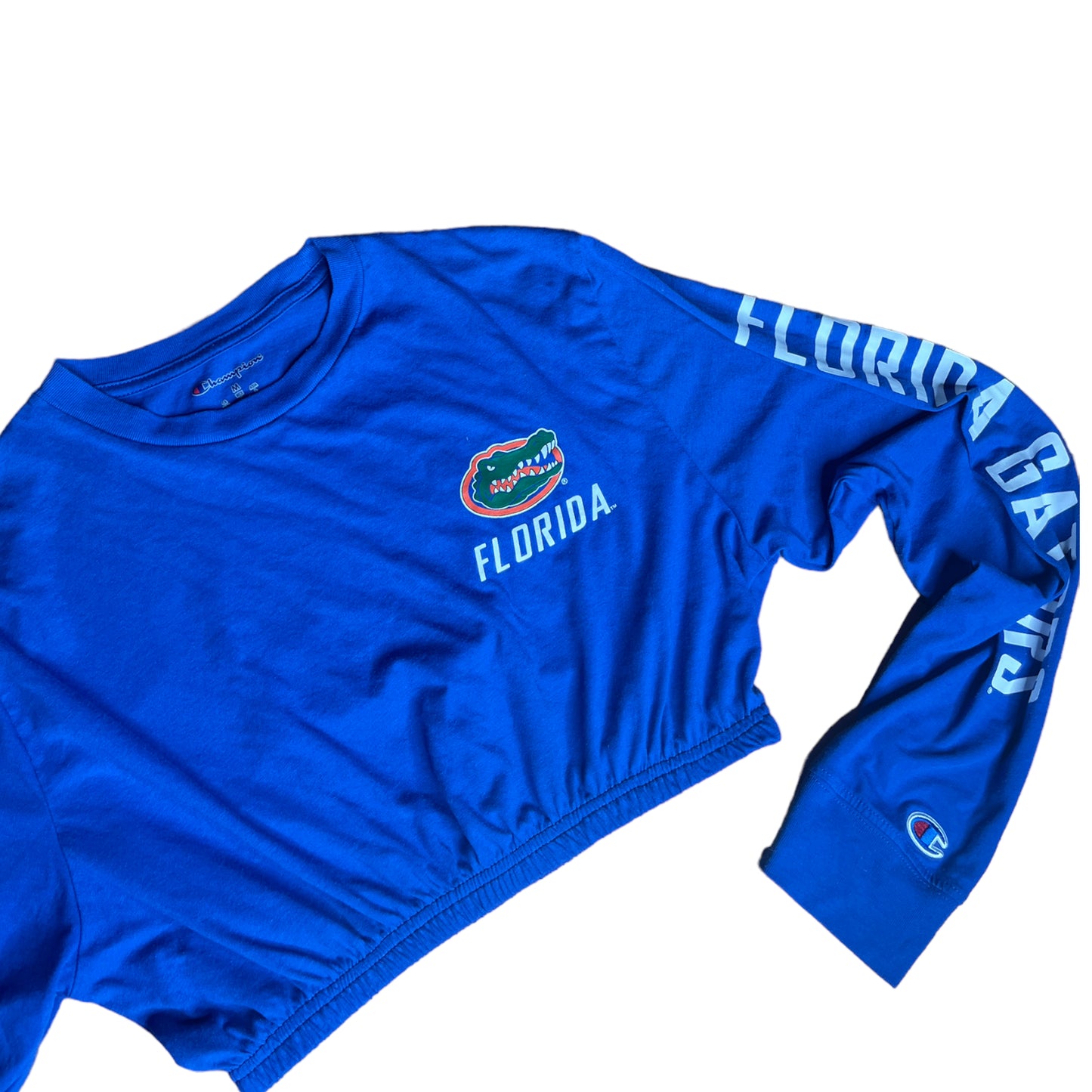 University of Florida Gators Reworked Longsleeve Crop Top