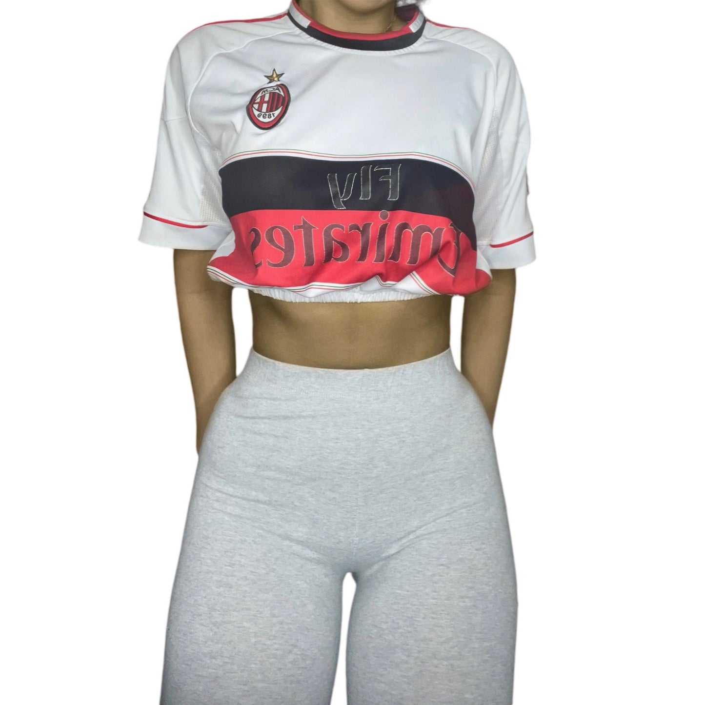 AC Milan Italy Vintage Reworked Soccer Jersey