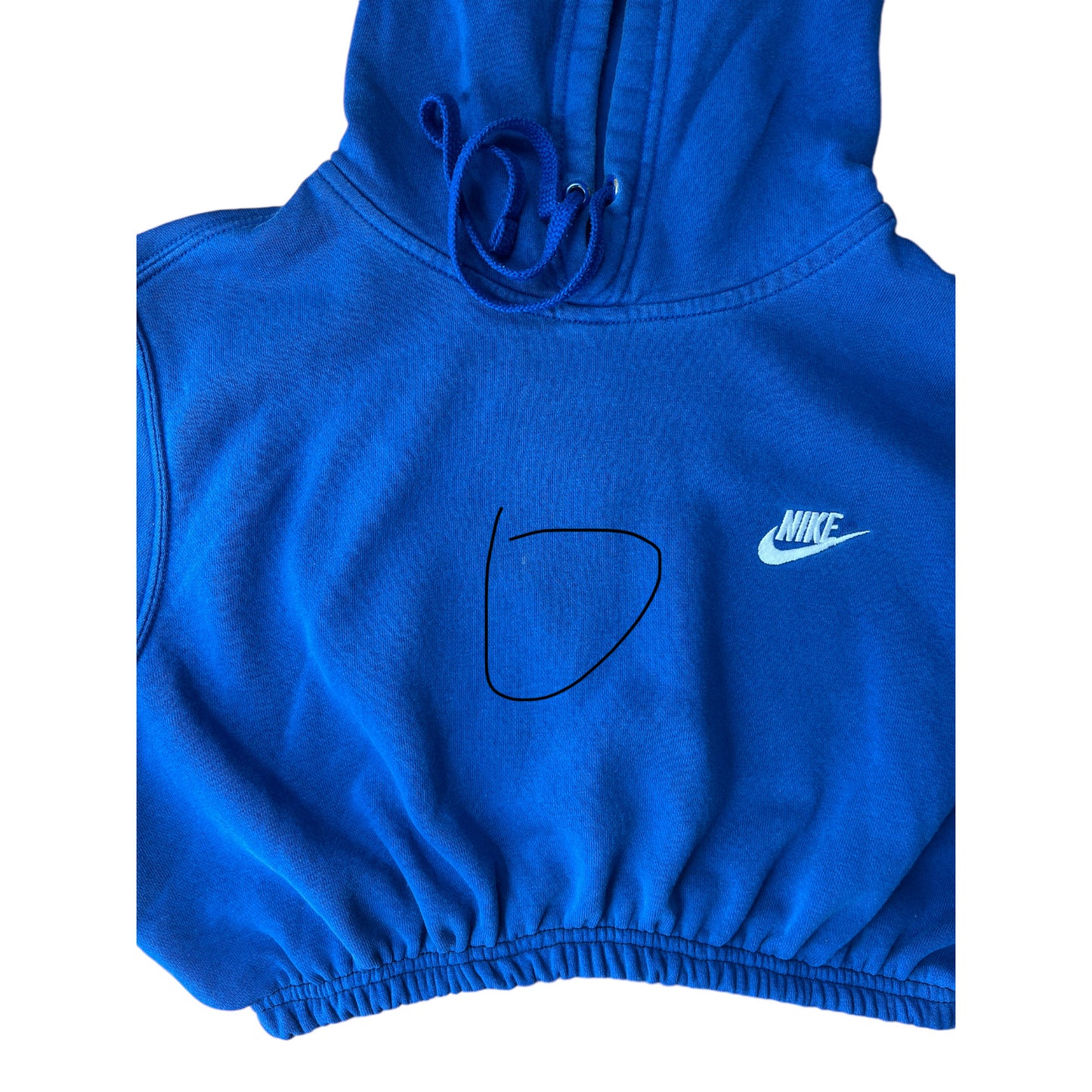 Nike Reworked Crop Hoodie Swearshirt