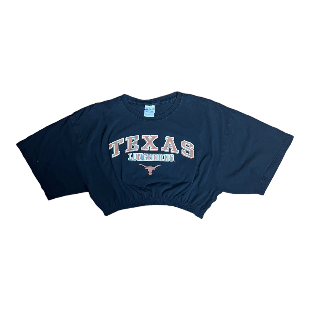 Texas Longhorns Reworked Crop Top