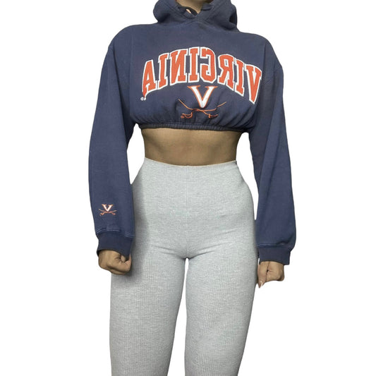 University of Virginia Reworked Crop Hoodie