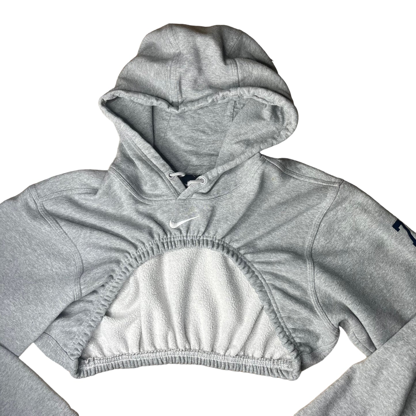 Nike Reworked Custom Hoodie Shrug Sweatshirt