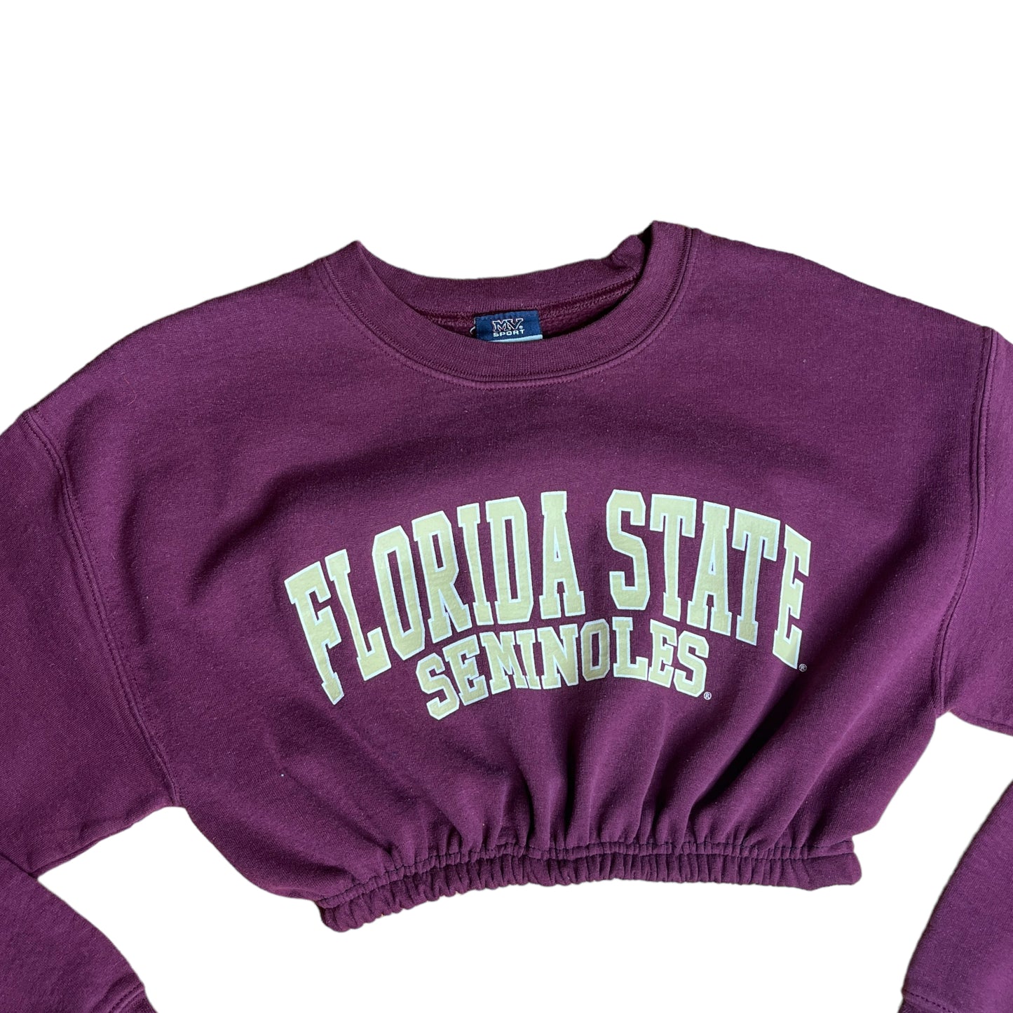 FSU Reworked Crop Crewneck