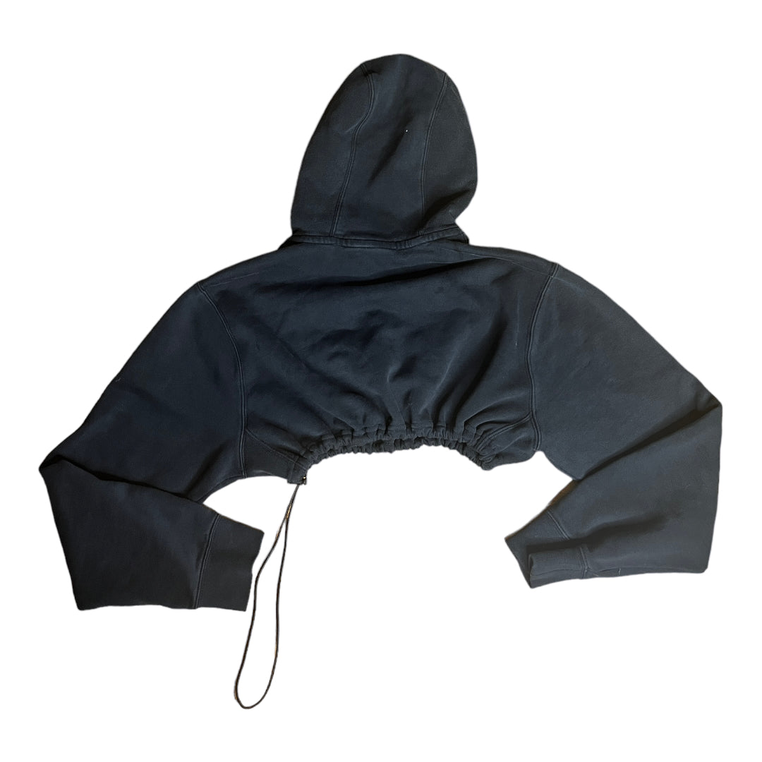 Nike Reworked Drawstring Crop Hoodie