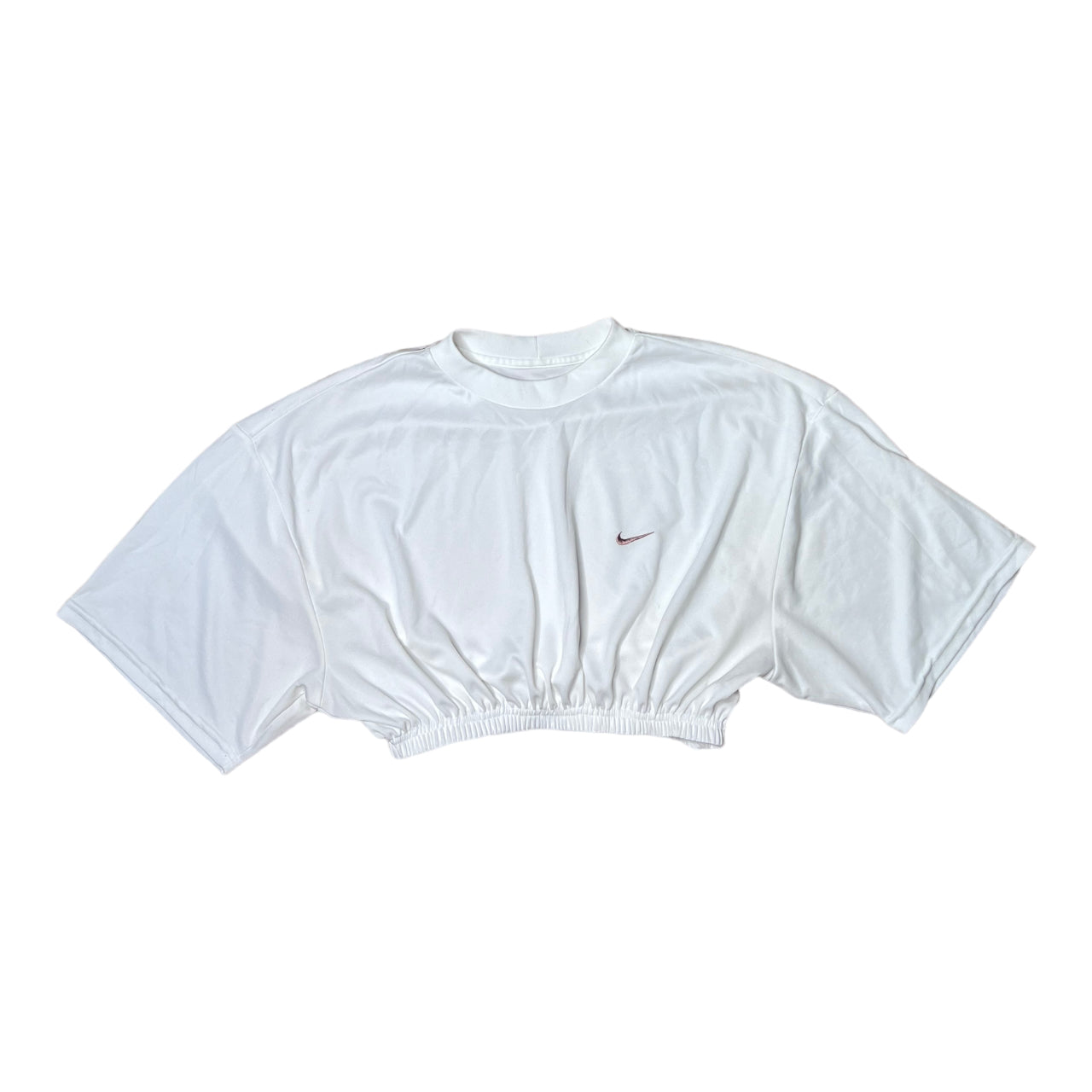 Nike y2k Reworked White Crop Top