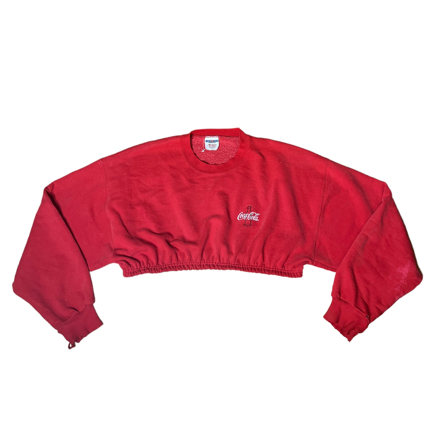 Vintage Coca Cola Reworked Crop Crewneck