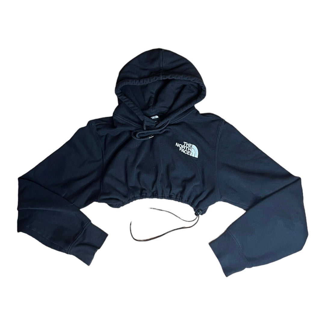 The North Face Reworked Drawstring Crop Hoodie