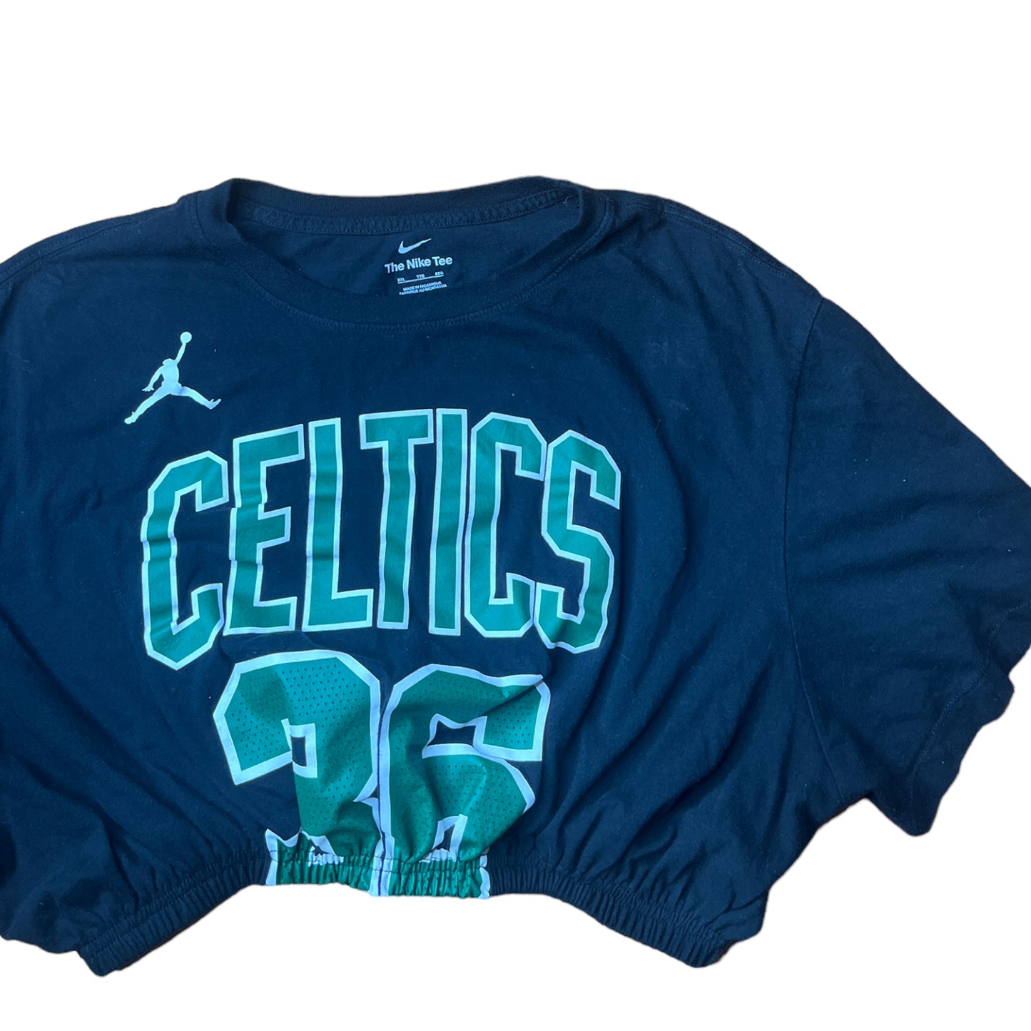 Boston Celtics Reworked Crop Top