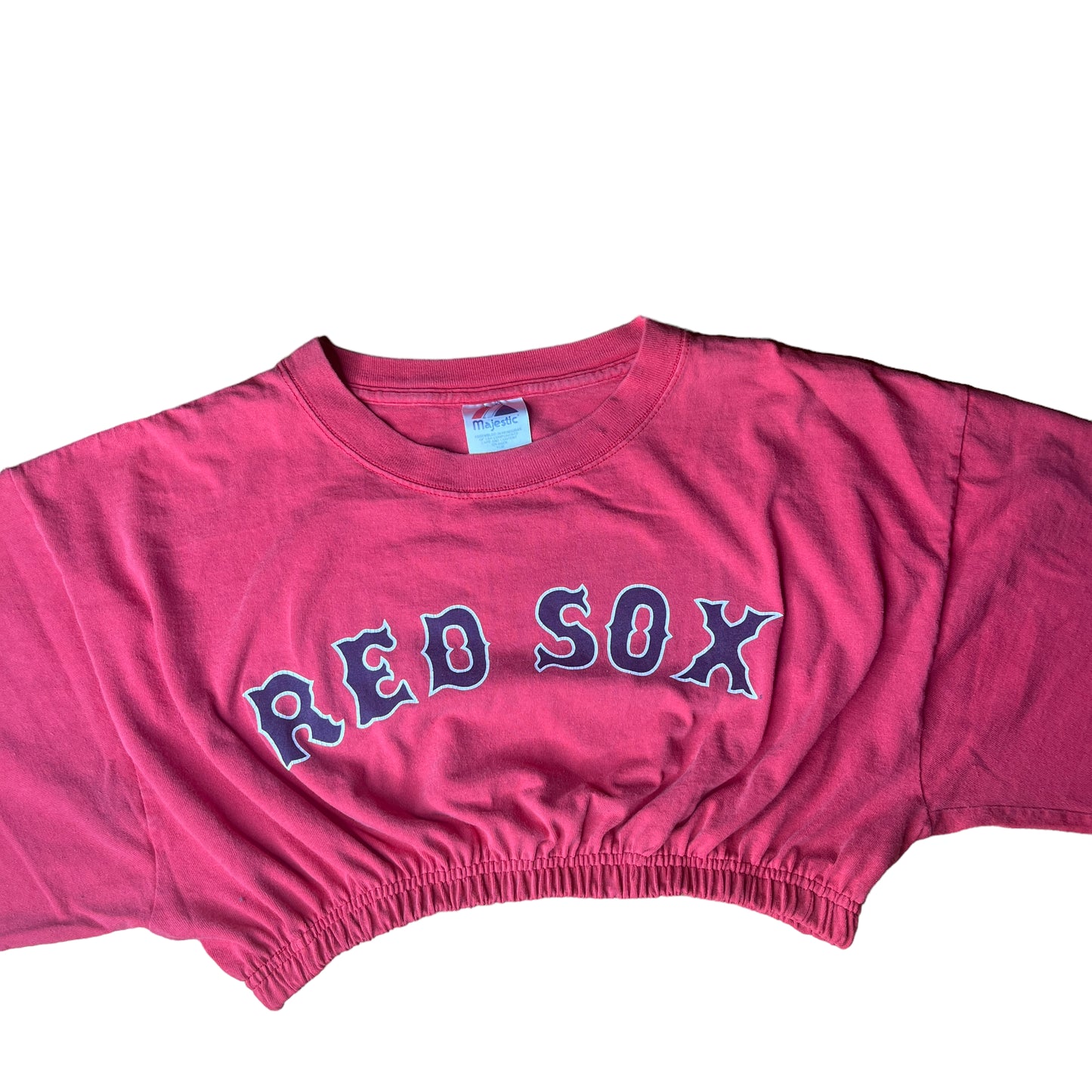 Boston Red Sox Reworked Crop Top