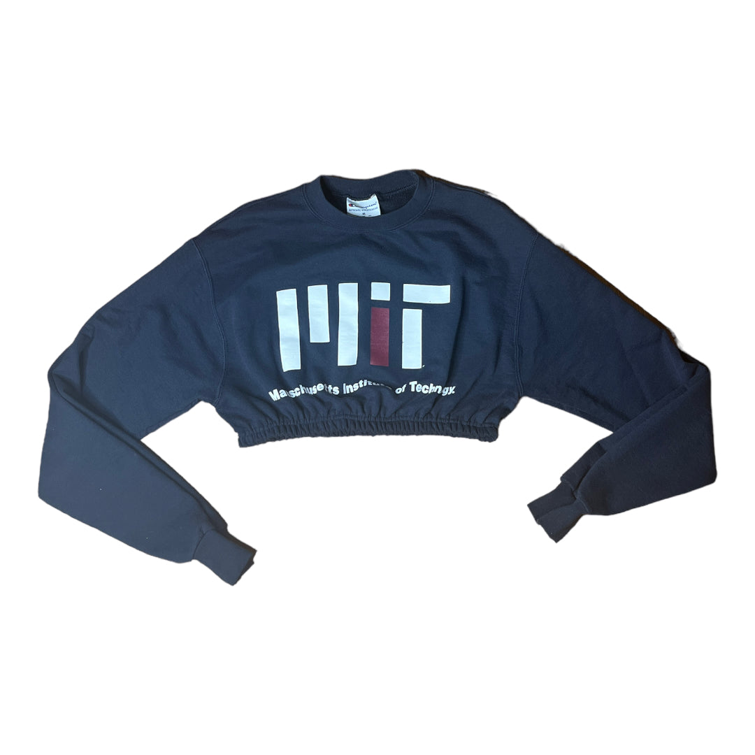 MIT Reworked Crop Crewneck