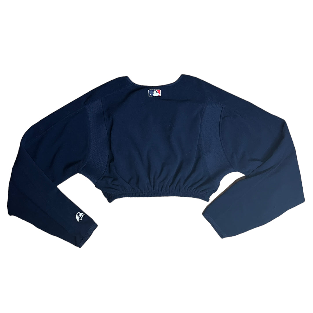 Boston Red Sox Reworked Crop Fleece Crewneck