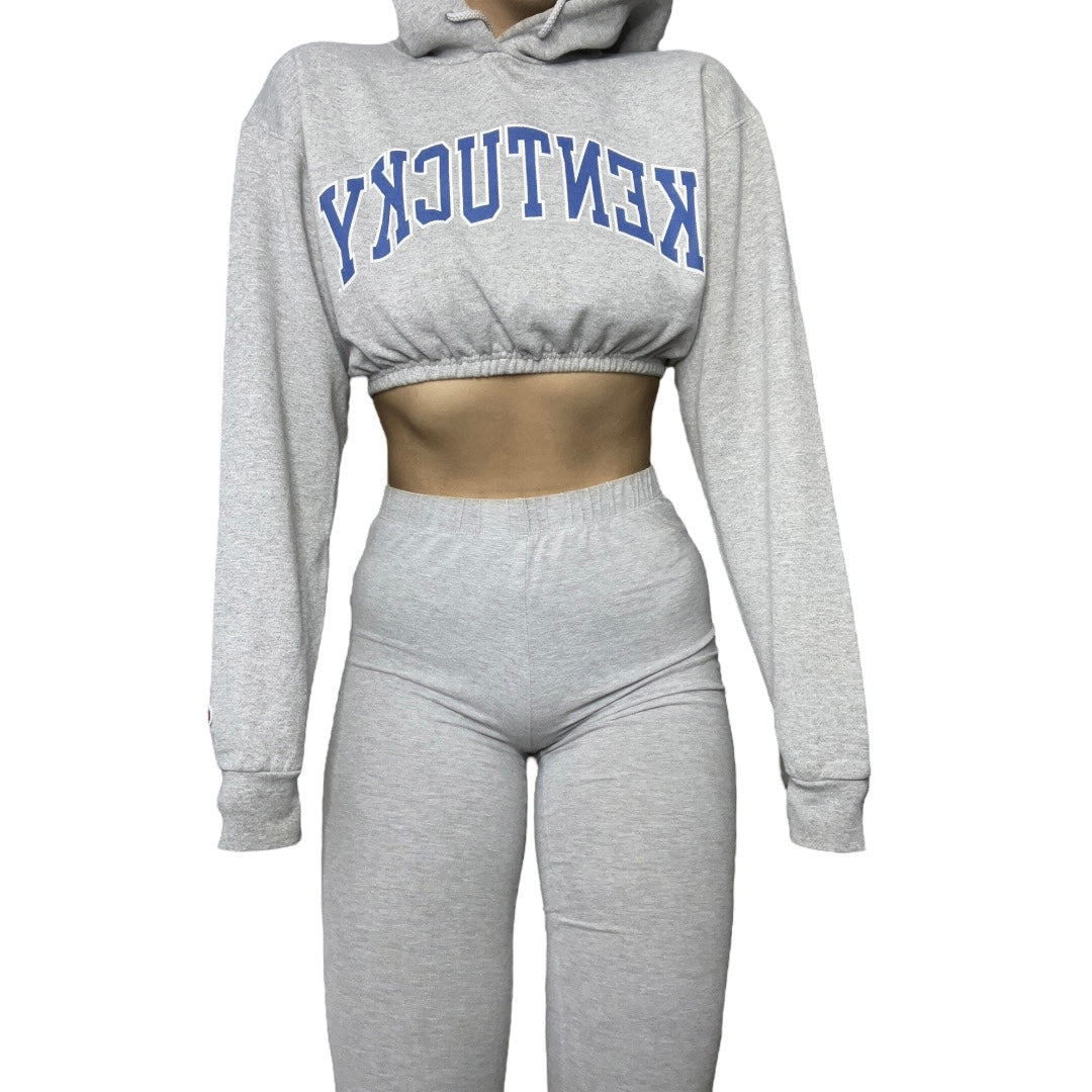 University of Kentucky Reworked Crop Hoodie