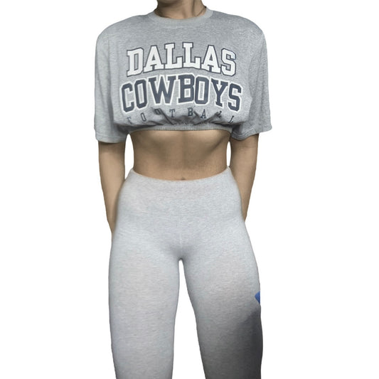 Dallas Cowboys Reworked Crop Top