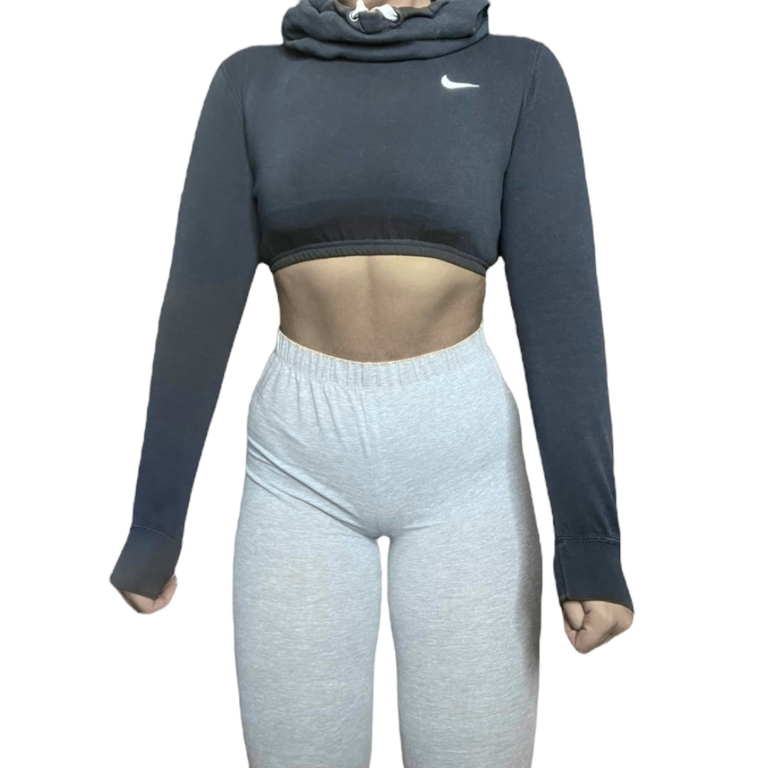 Nike Reworked Crop Cowl Neck Hoodie