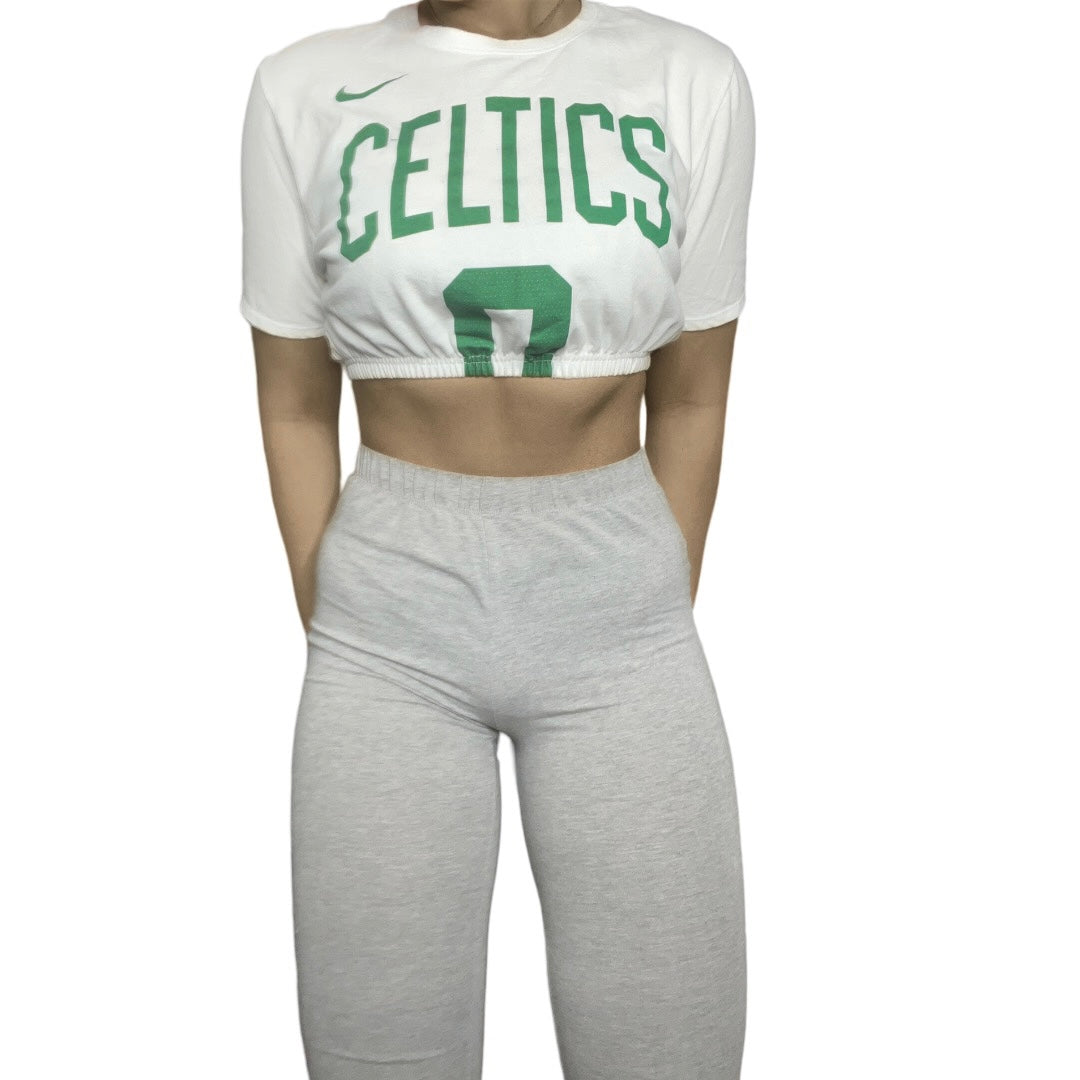 Nike x Boston Celtics Tatum #0 Reworked Crop Top