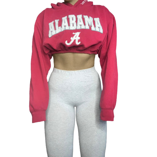 University of Alabama Reworked Crop Hoodie