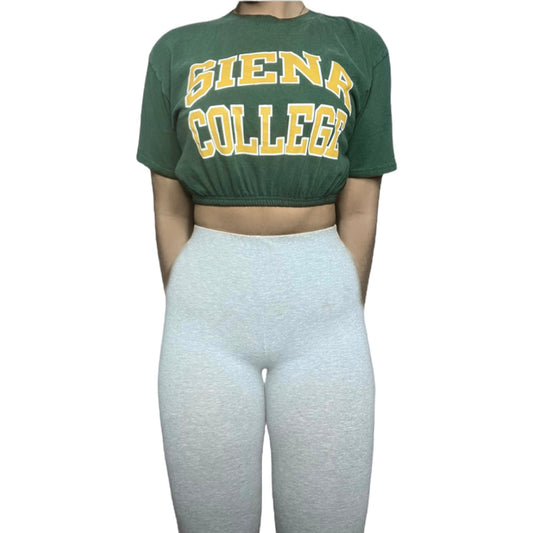 Siena College Reworked Crop Top