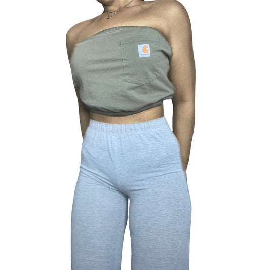 Carhartt Reworked Crop Tube Top