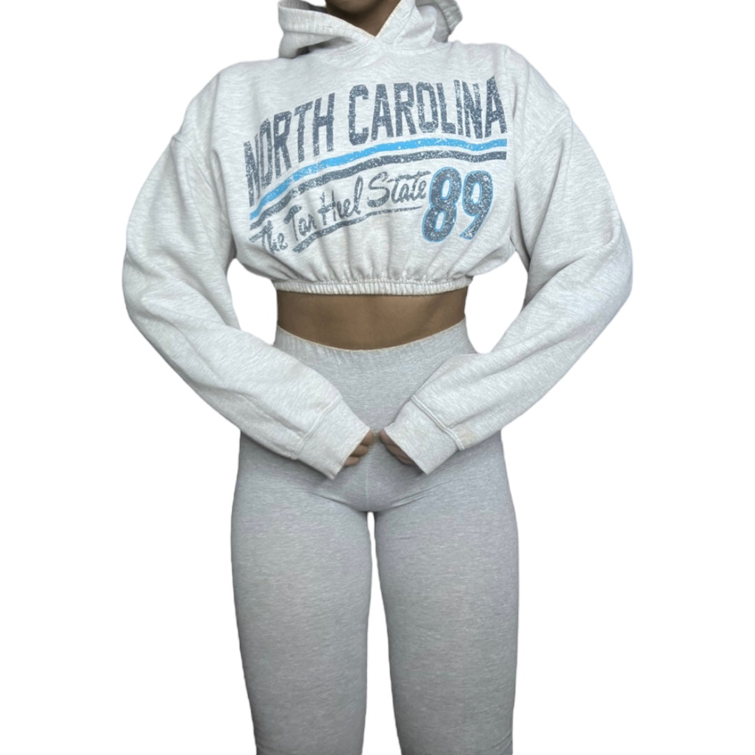 University of North Carolina Reworked Crop Hoodie