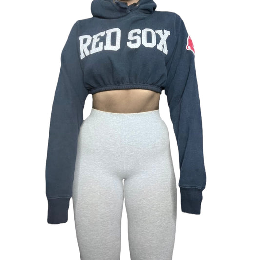 Boston Red Sox Reworked Crop Hoodie