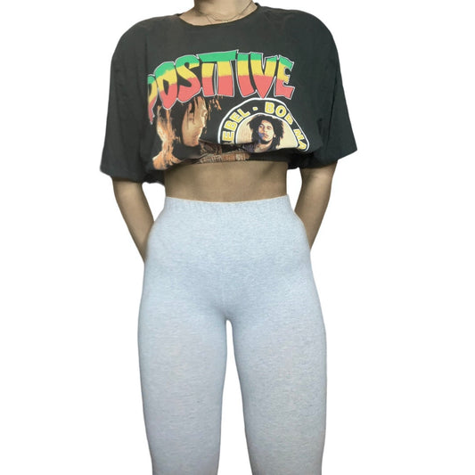 Bob Marley Reworked Crop Top