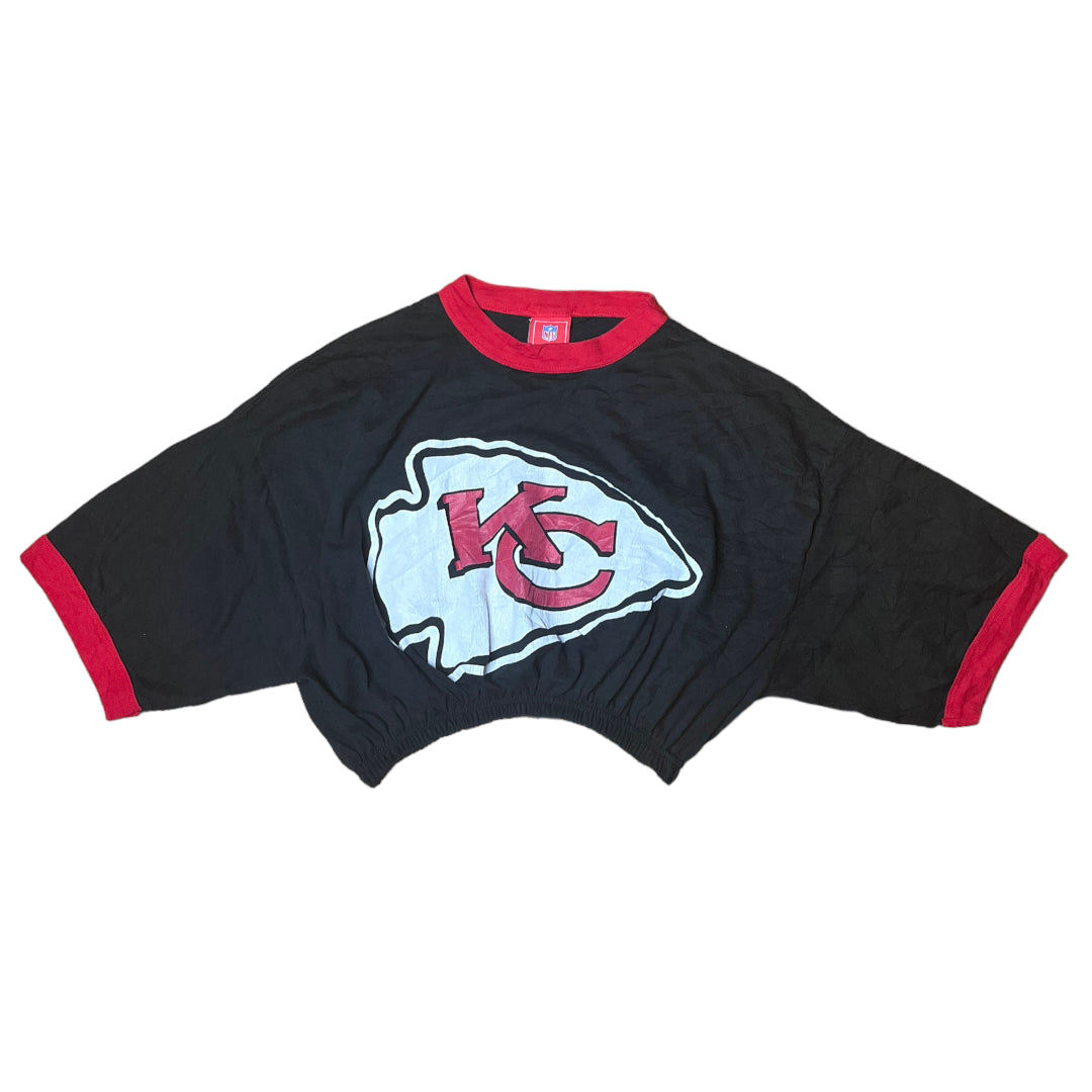 Kansas City Chiefs Reworked Crop Top