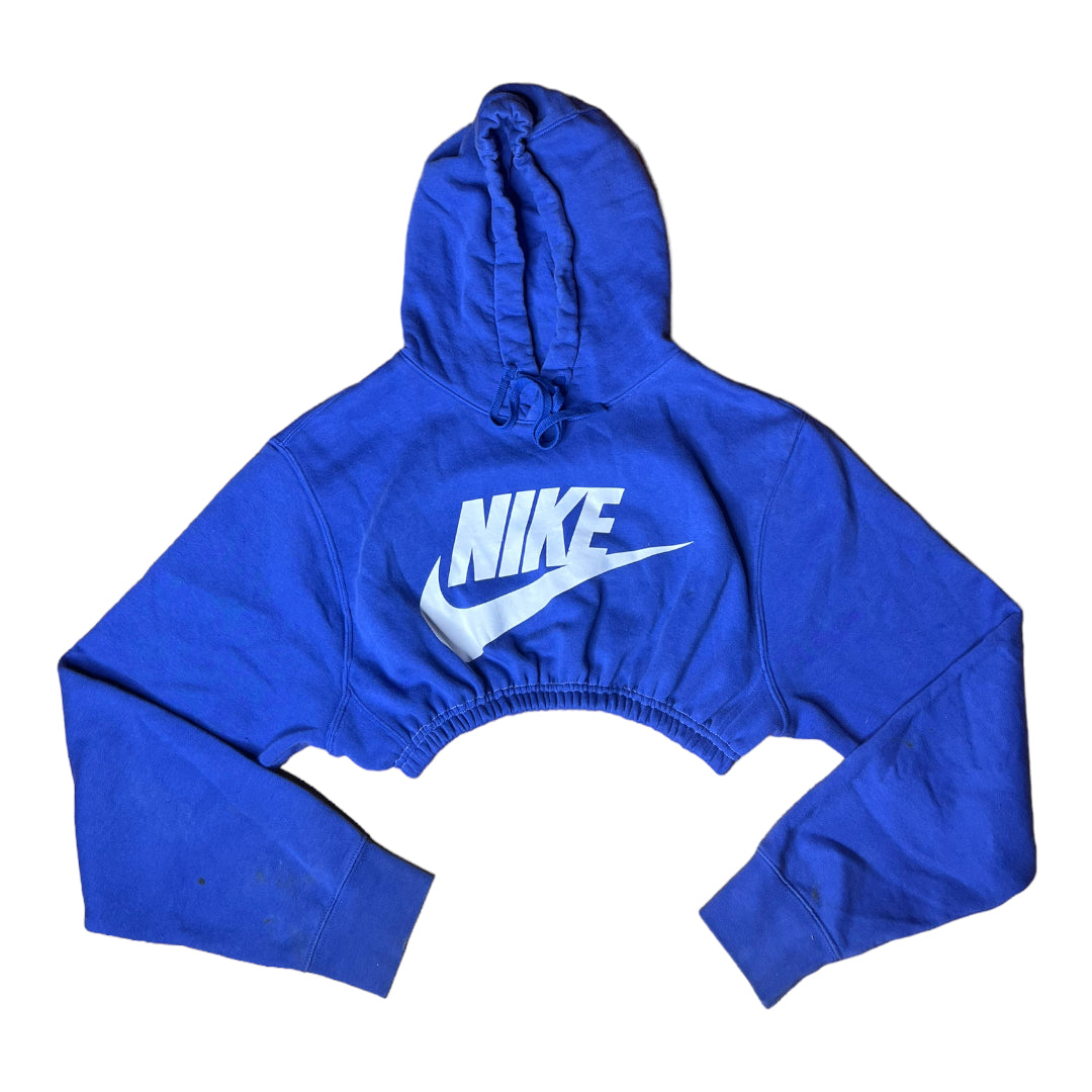 Nike Reworked Crop Hoodie Sweatshirt