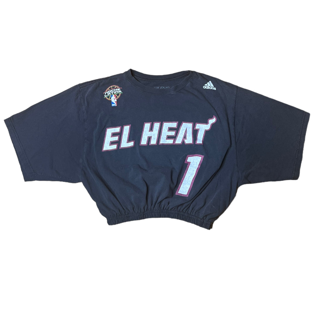 Miami Heat Reworked Crop Top