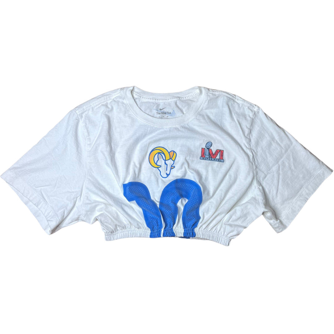 Los Angeles Rams Reworked Crop Top