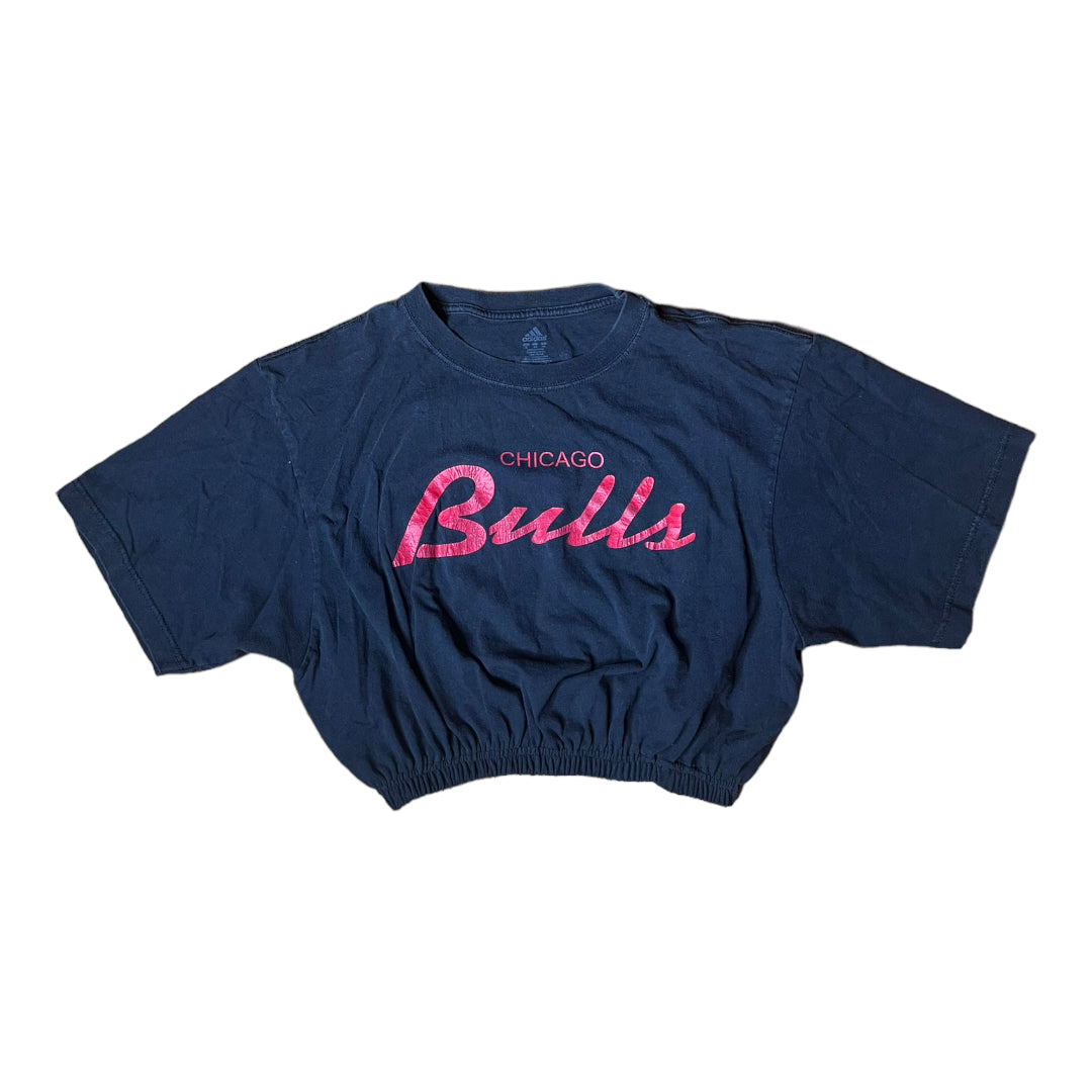 Chicago Bulls Vintage Reworked Crop Top