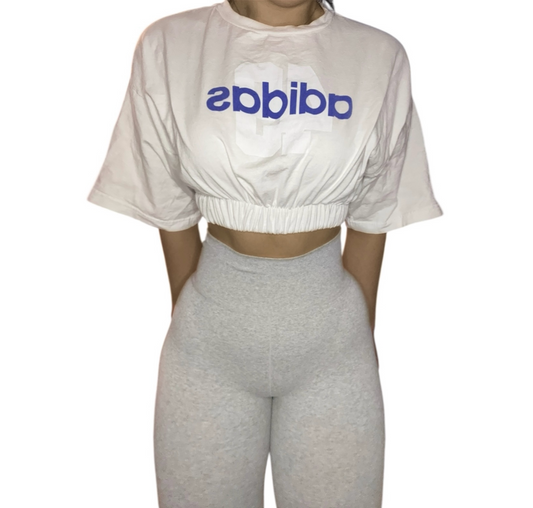 Vintage Adidas 90s Reworked Crop Top