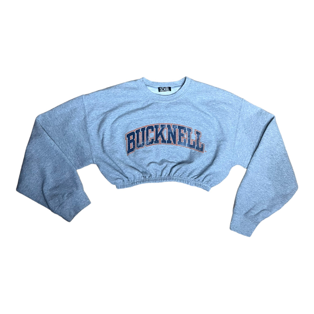 Bucknell University Reworked Crop Crewneck