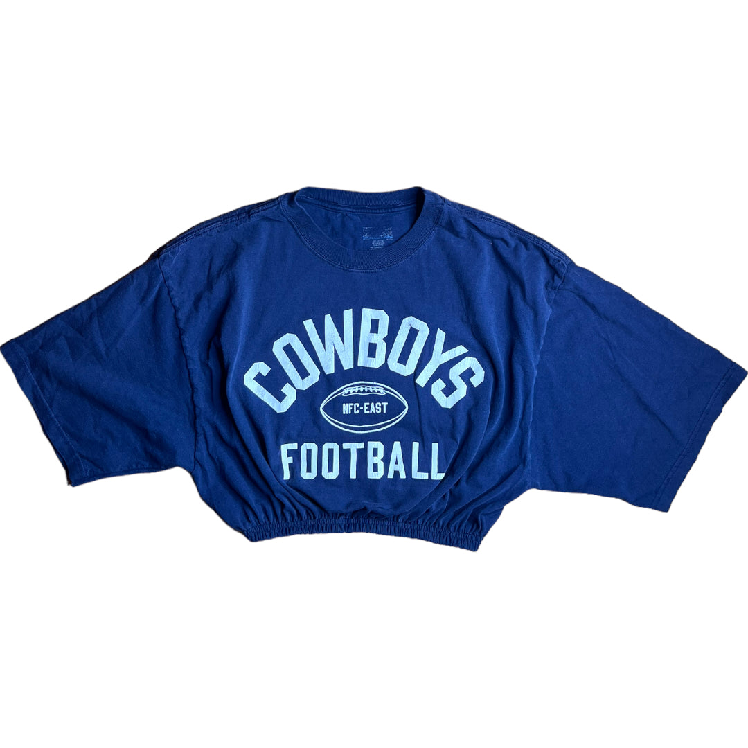 Dallas Cowboys Reworked Crop Top