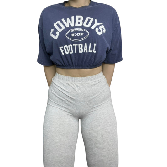 Dallas Cowboys Reworked Crop Top