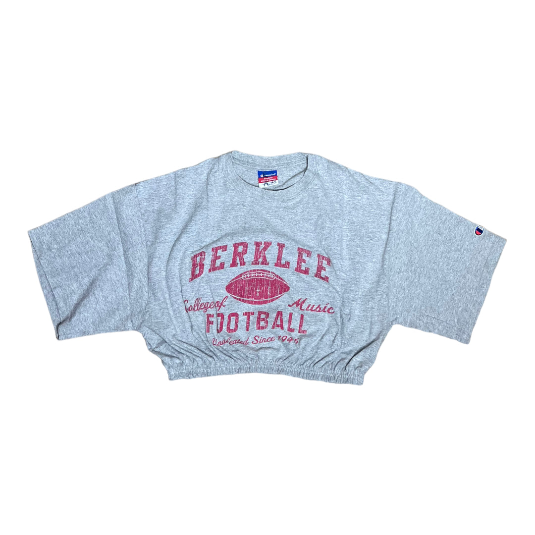 Berklee College Football Reworked Crop Top