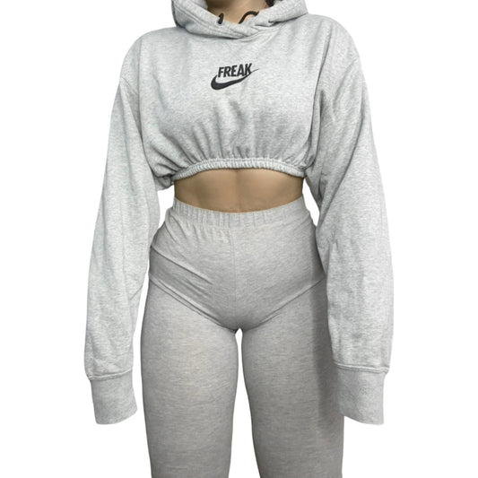 Nike Freak Reworked Crop Hoodie