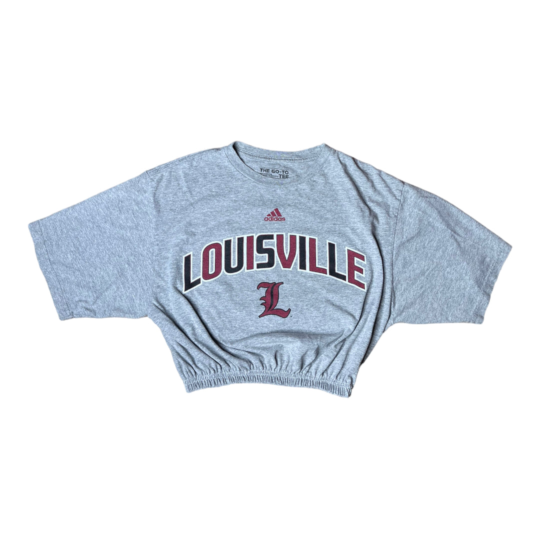 University of Louisville Reworked Crop Top