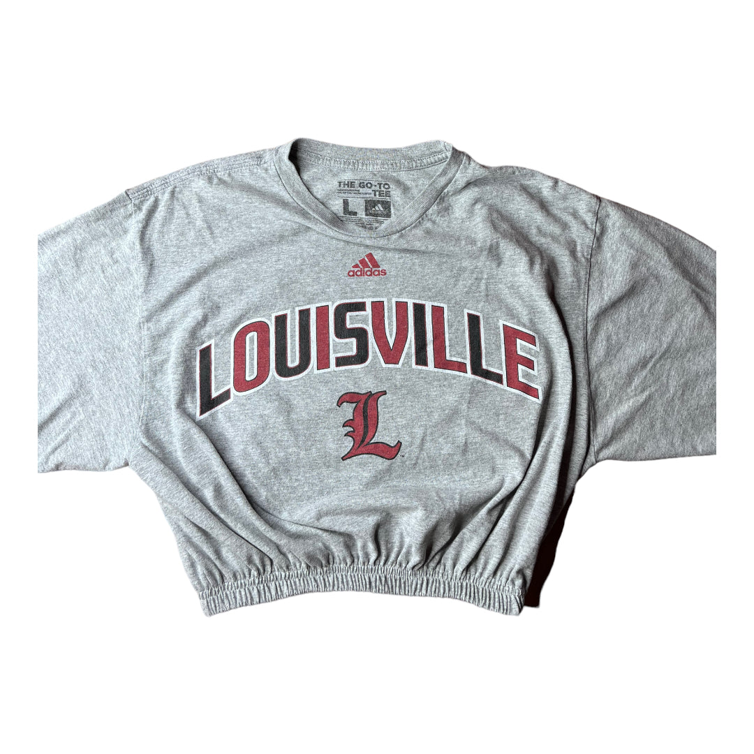 University of Louisville Reworked Crop Top