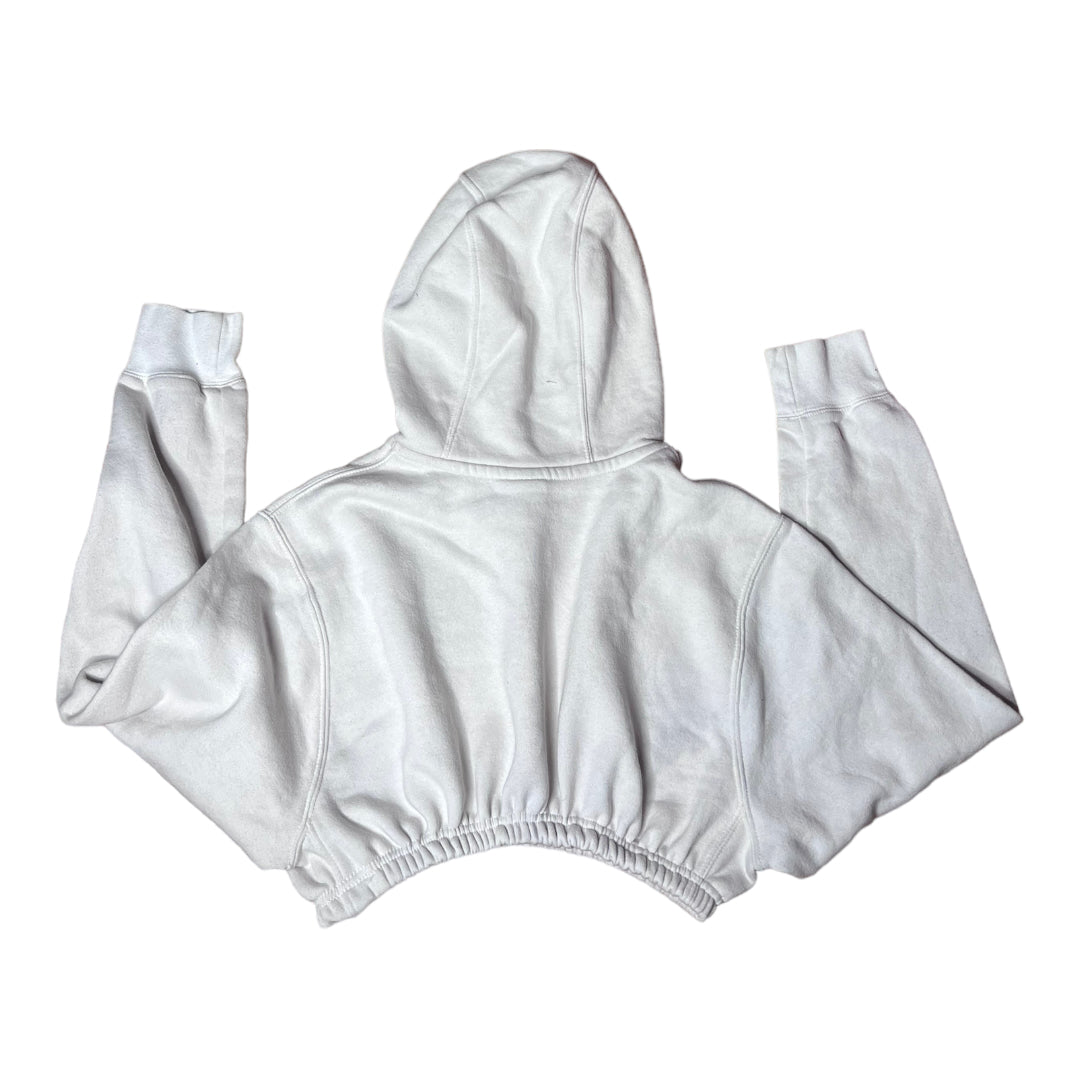 Nike Cream Reworked Crop Hoodie