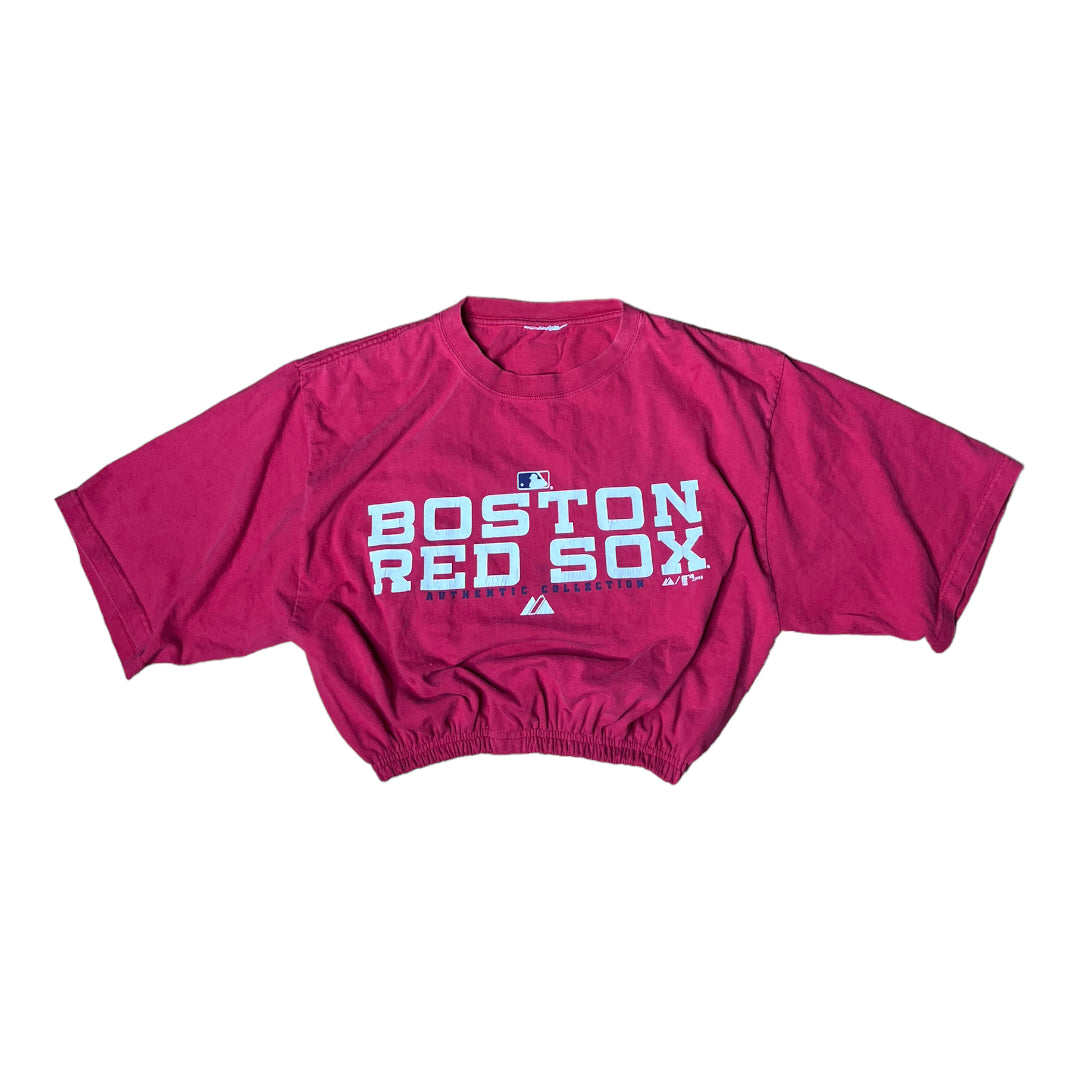 Red Sox Reworked Crop Top