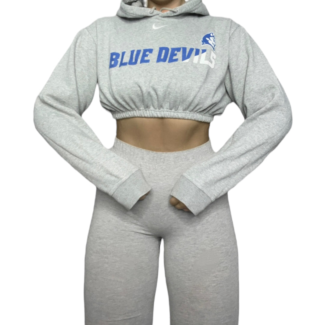 Duke University x Nike Reworked Crop Hoodie