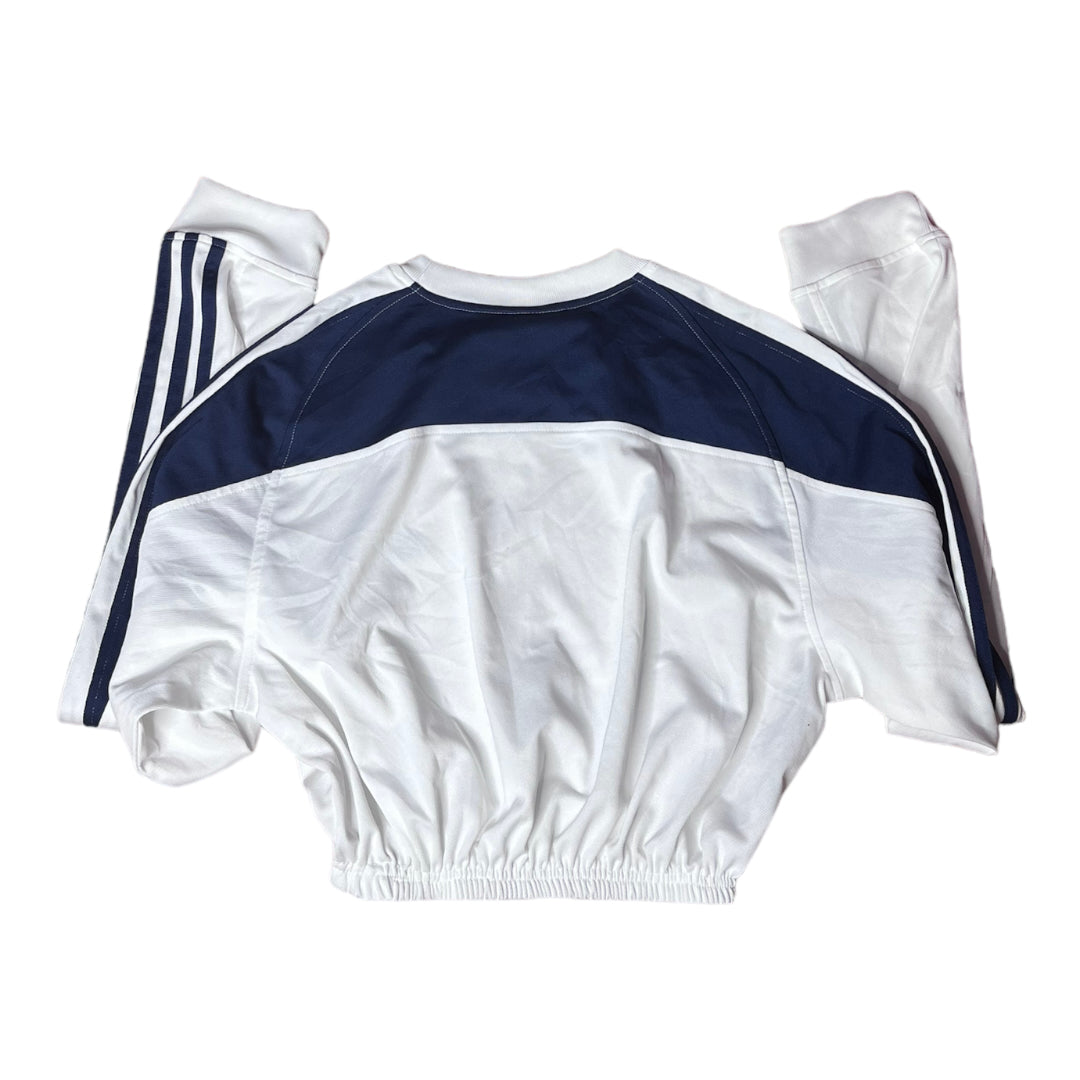 Vintage Adidas y2k Reworked Long sleeve Crop Top